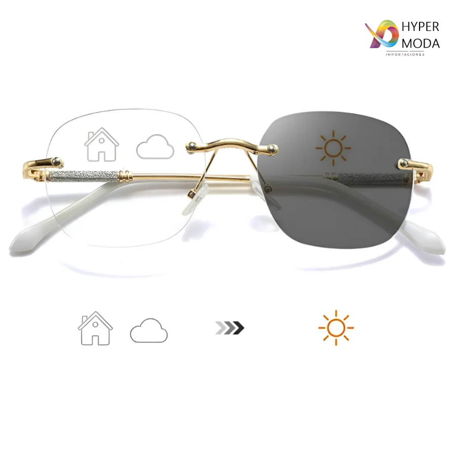 Lentes Sin Marco Fotocromaticos UV